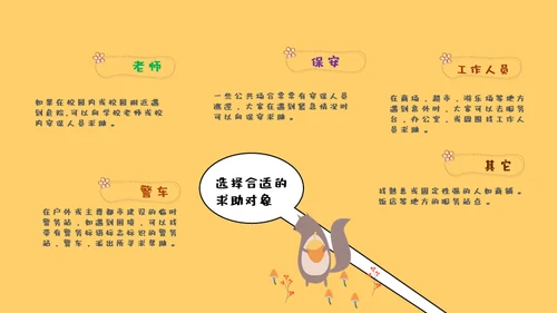 防拐骗安全教育班会通用PPT模板