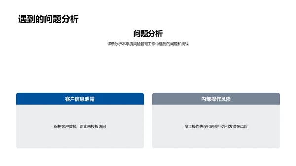 季度风险管理报告