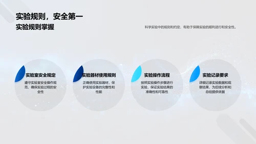 科学实验课教学PPT模板