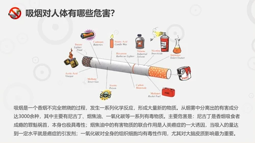珍爱生命远离香烟世界无烟日通用PPT