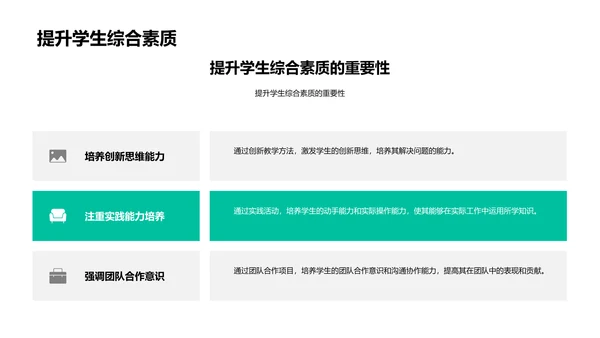 教育模式答辩报告PPT模板