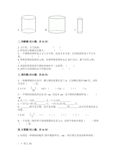 北师大版六年级下册数学期末测试卷（名师系列）.docx