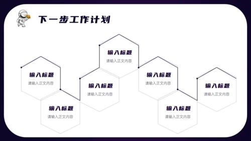 太空音乐DJ工作总结汇报通用ppt模板