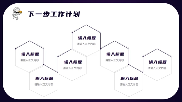太空音乐DJ工作总结汇报通用ppt模板