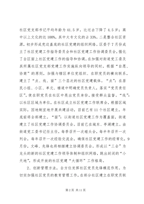 社区企业党建工作汇报.docx