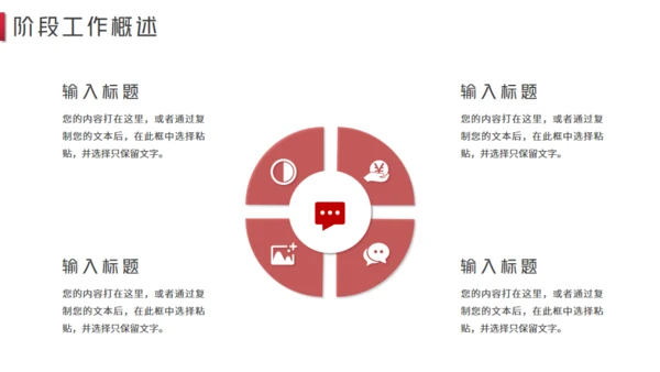 部门工作总结汇报通用PPT模板