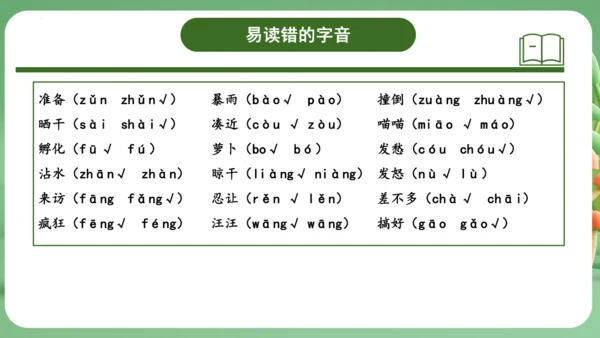 统编版2024三年级语文上册第四单元复习   课件