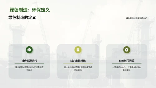 绿色制造: 工业变革之路