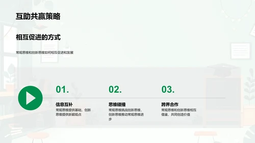 创新思维讲座PPT模板