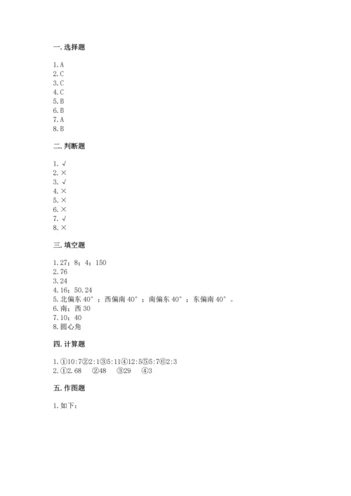 小学数学六年级上册期末卷精品【夺分金卷】.docx
