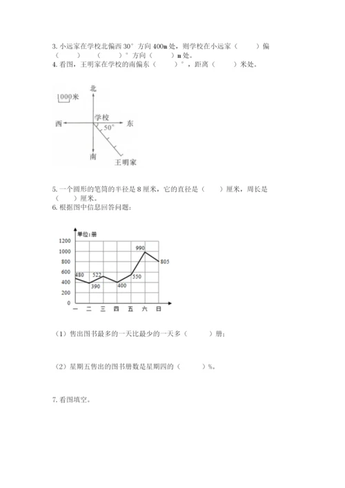 小学数学六年级上册期末测试卷精品（易错题）.docx