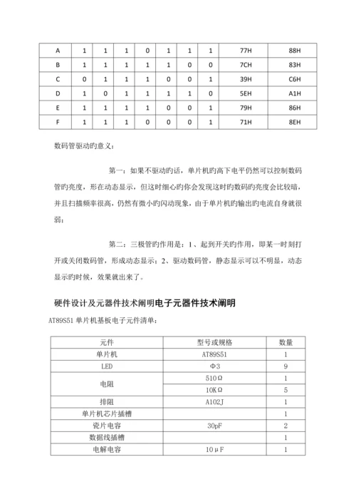 基于单片机制作电子时钟实训基础报告.docx