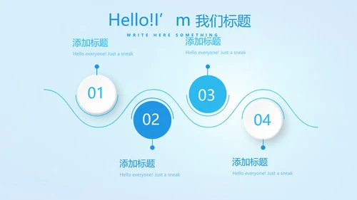 蓝色简约医院急诊科工作总结动态PPT