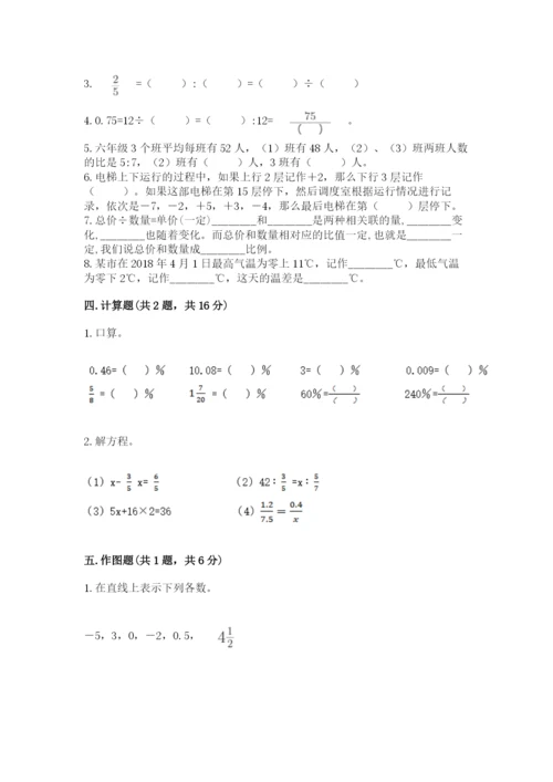 北京版六年级下册数学期末测试卷ab卷.docx