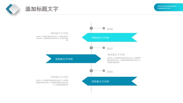 蓝色简约现代医疗科技医药动态PPT模板
