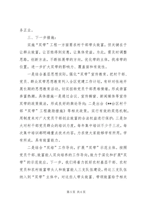 双带工程基本情况调研报告.docx