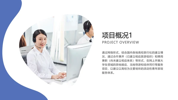 蓝色简约大学生创业计划书PPT模板