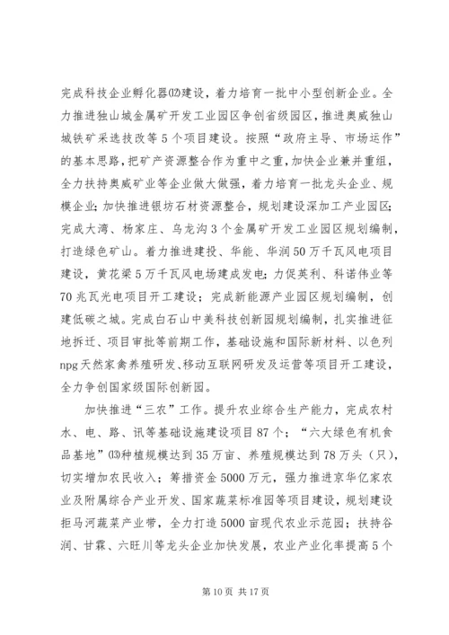 县政府年度工作报告 (6).docx