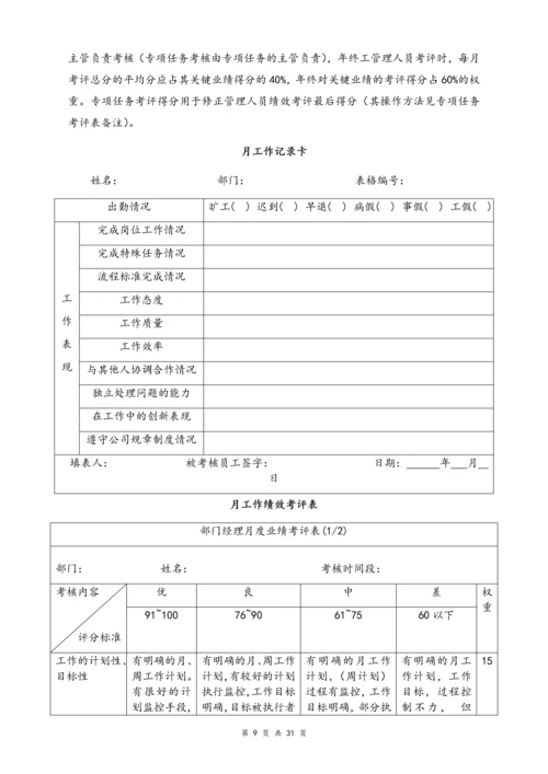 01-【标准制度】KPI绩效考核方案.docx