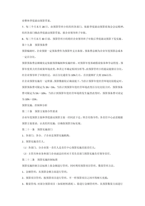 制造型企业专项预算管理核心制度.docx