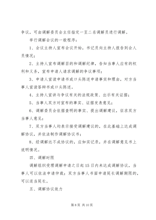 人民调解工作程序精编.docx