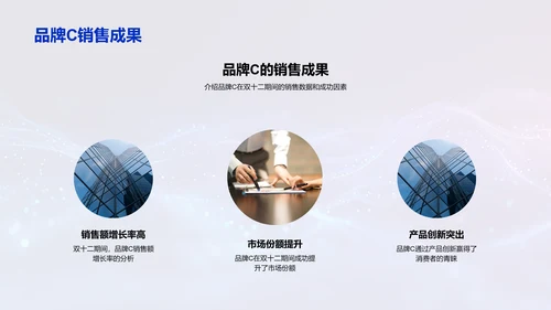 双十二科技销售研究PPT模板