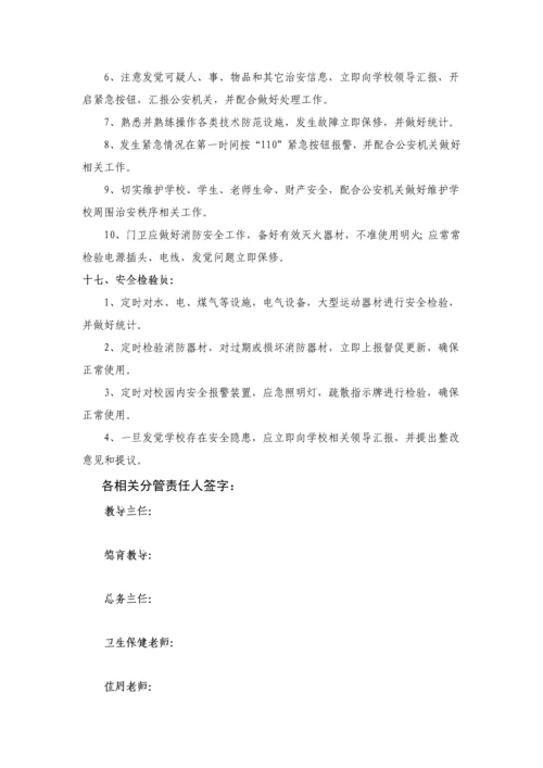 校园安全防范岗位基础职责.docx