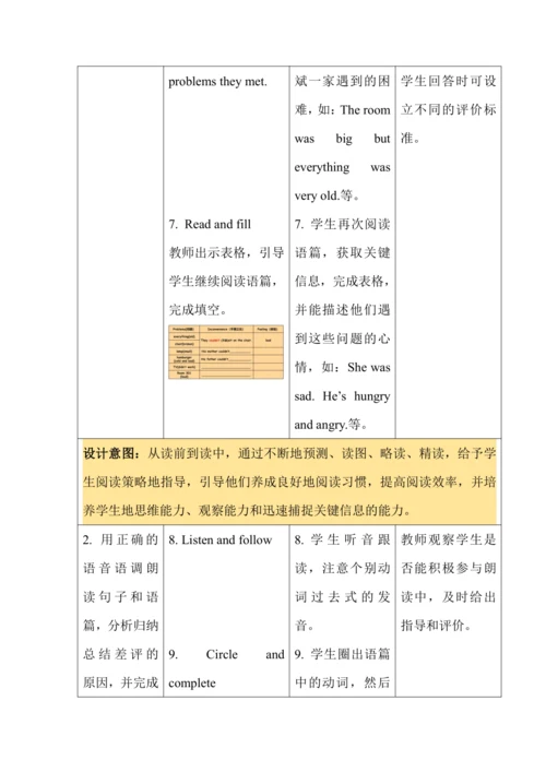 Unit 2 Last weekend 单元整体教学设计（4个课时）