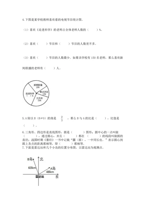 人教版六年级上册数学期末测试卷（培优b卷）.docx