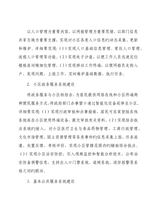 区智慧社区建设方案.docx