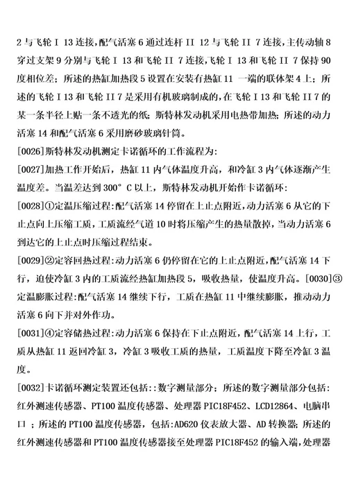 卡诺循环测定装置制造方法