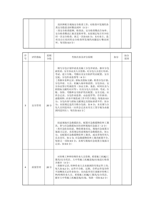 施工项目部综合评价表.docx