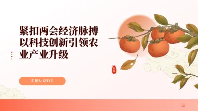 农业农村系统学习贯彻两会精神党课课件