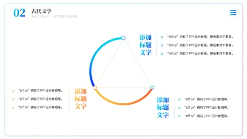 汉语言文学大学课程通用PPT模板