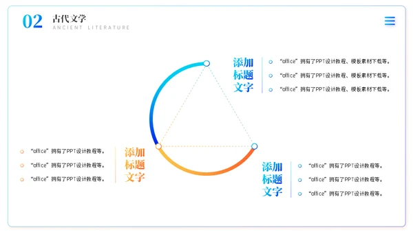 汉语言文学大学课程通用PPT模板