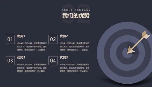 黑金创业融资商业计划书通用PPT母版