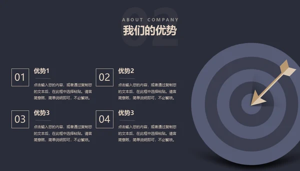 黑金创业融资商业计划书通用PPT母版