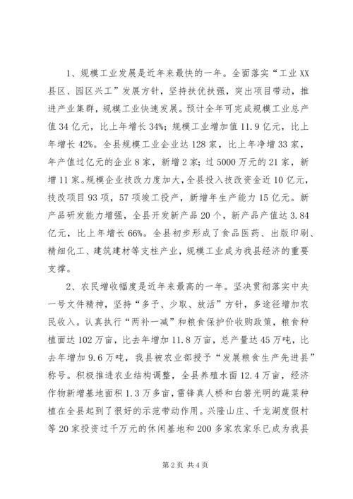 增创新优势谋求新突破推动望城经济社会新一轮高速高效发展 (2).docx