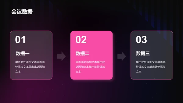 紫色炫酷渐变科技产品发布会PPT模板