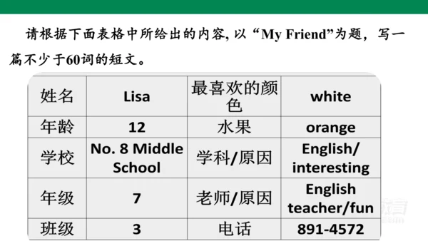 Unit 9 Section B(3a-self check) 课件+ 音频（人教新目标七年级上Un