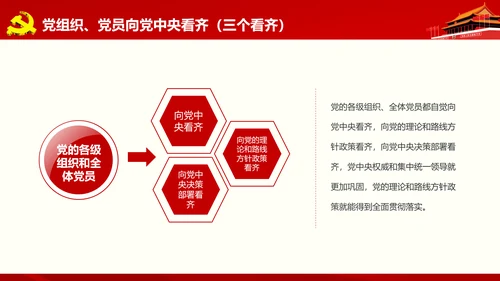 微党课军民融合维护核心听党指挥PPT模板