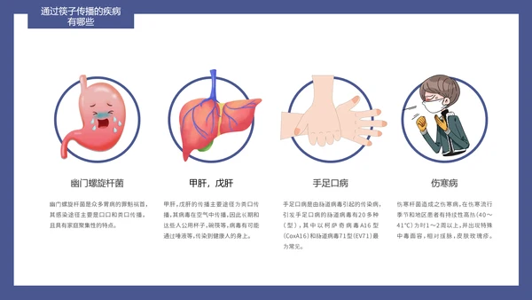 可爱卡通风公勺公筷文明用餐PPT课件