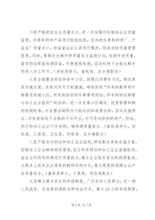 市处置事故领导小组分解方案.docx