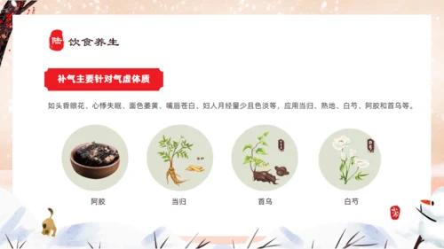 小寒雪人通用PPT模板