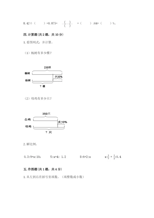 邢台市平乡县六年级下册数学期末测试卷参考答案.docx