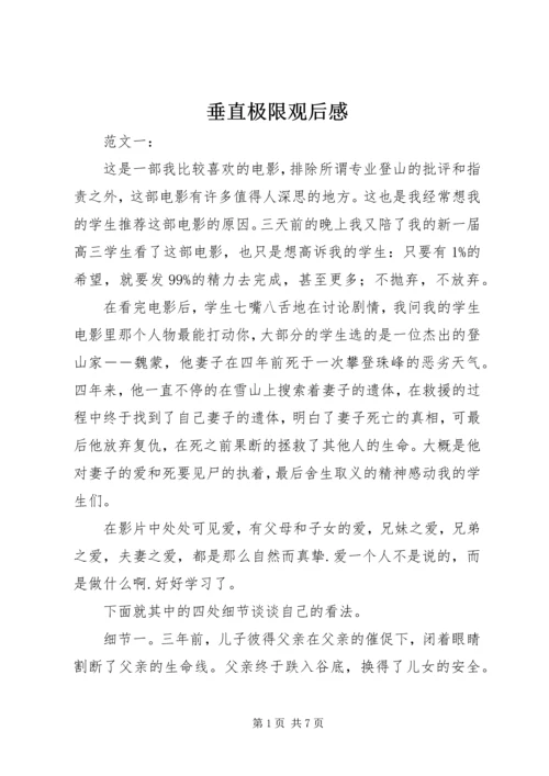垂直极限观后感 (6).docx