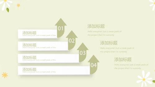 绿色小清新孕期心理保健动态PPT