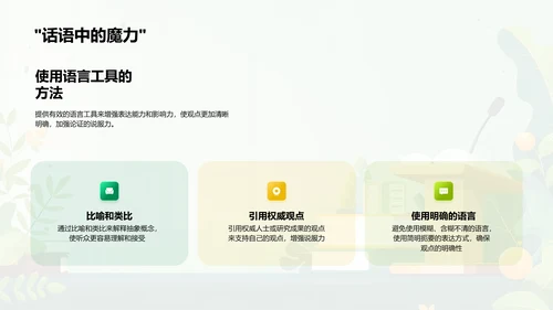 答辩技巧精讲PPT模板