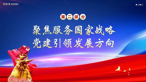 企业党建引领企业党课PPT课件