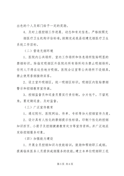 人民医院全面控烟实施方案.docx